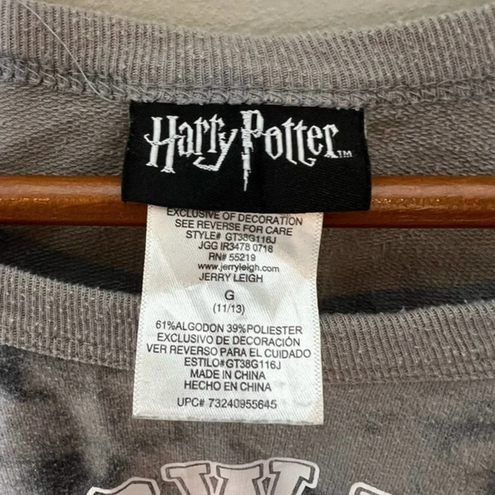 Harry potter girls kids Hogwarts Alumni tie dye long sleeve sweatshirt large
